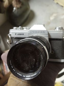 Vintage Canon pellix camera.