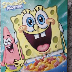 Sponge Bob Collectable Ceral Box