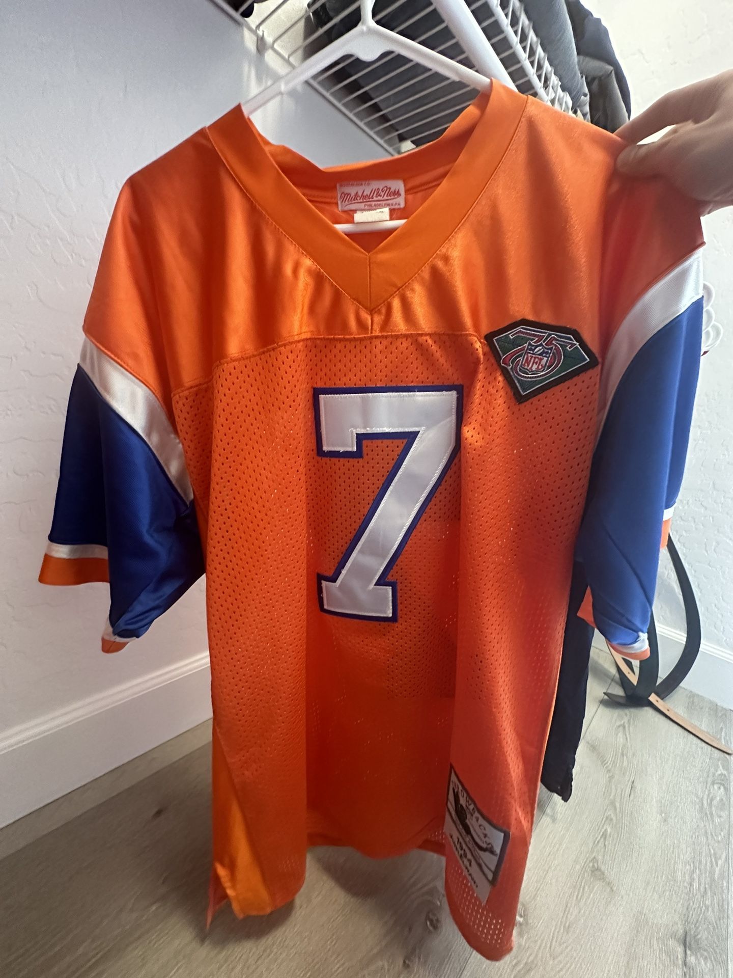 LOT - - - Broncos Jerseys, Large 