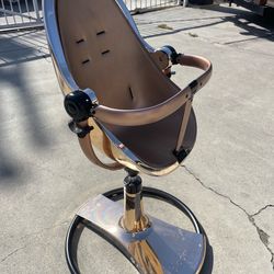 Bloom Fresco rose gold baby chair