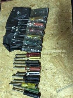 Nut driver lot 17 used.