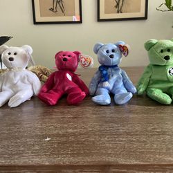 Original  Vintage Beanie Baby Teddy Bear Collection 