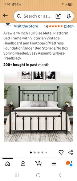 Full size bed