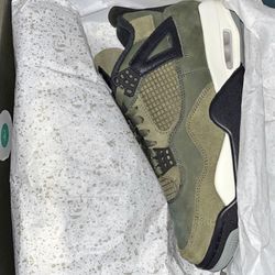 Jordan 4 Olive Green