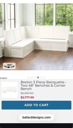 Ballard designs breakfast nook