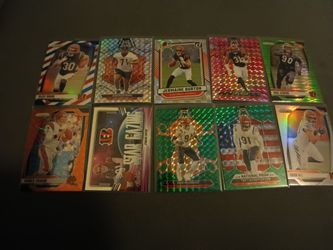 Cincinnati Bengals Card Lot Of 10 #2