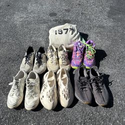 Sneaker Lot 6 Pairs & Hoodie