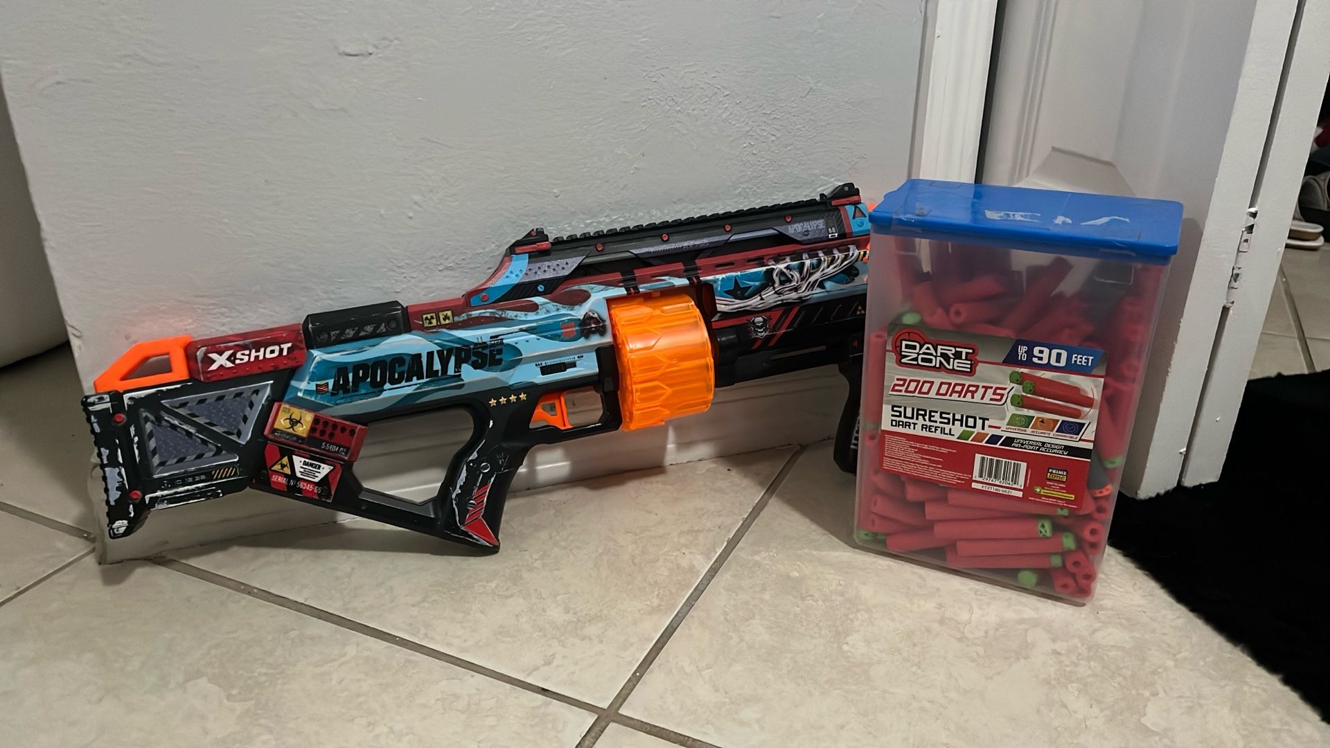 Nerf Gun With Darts