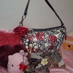 Coach Y2K Poppy Mini Bag $ 75 And Wristlet $45 Both For $100