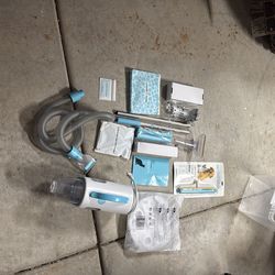 Uproot dog groomer and cleaner kit