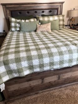 King size bed frame