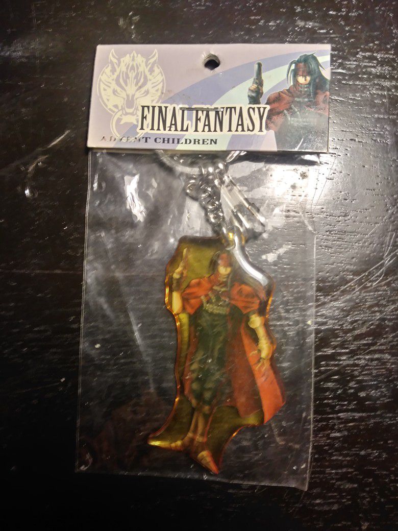 Final Fantasy 7 Vincent Valentine Keychain