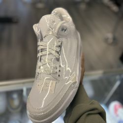 Sz 11 | NEW | 2010 Air Jordan Retro 3 Silver Anniversary 