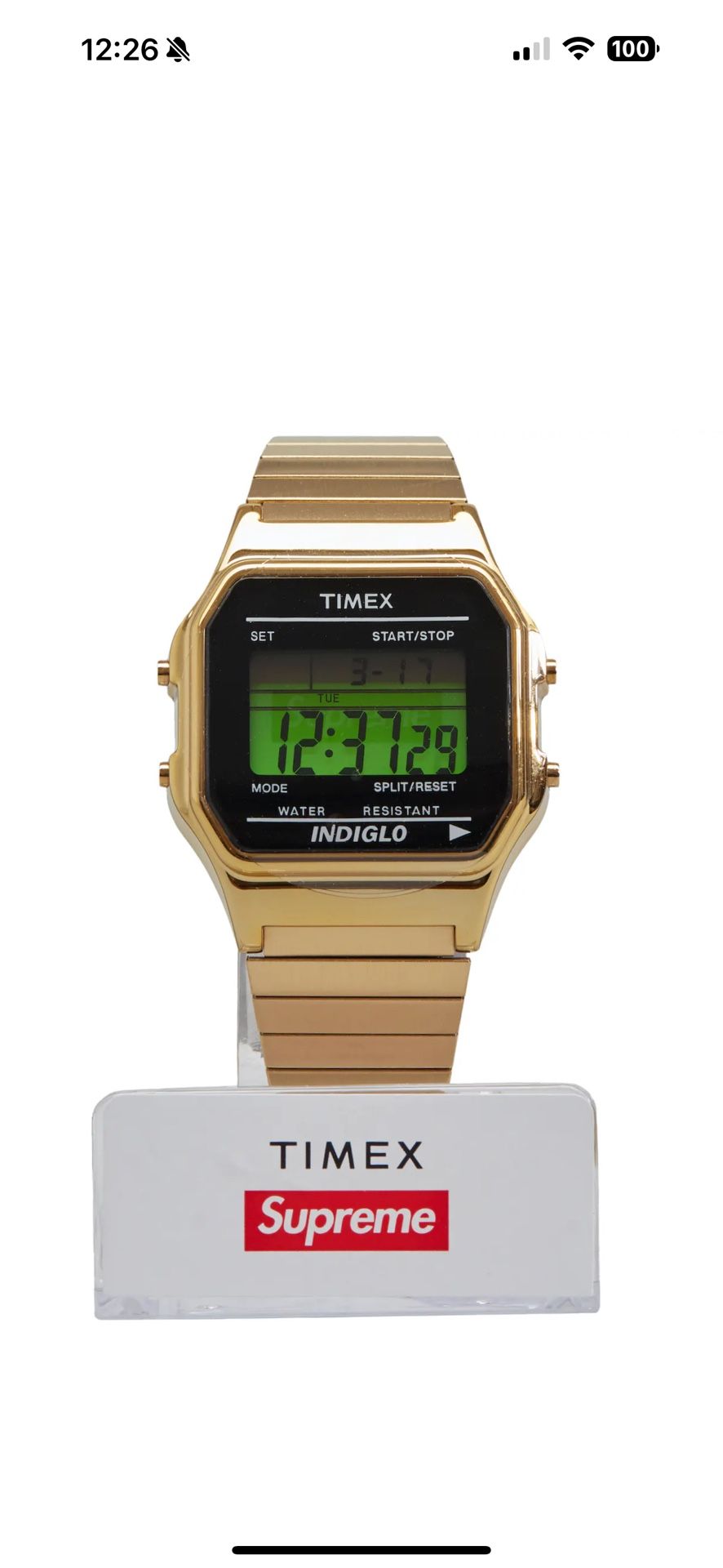 Supreme Timex Digital Watch