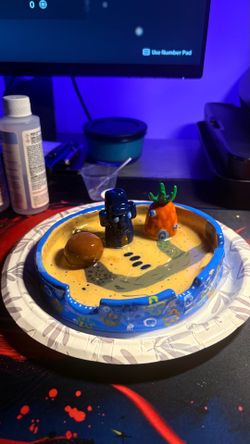 Sponge Bob theme ash tray