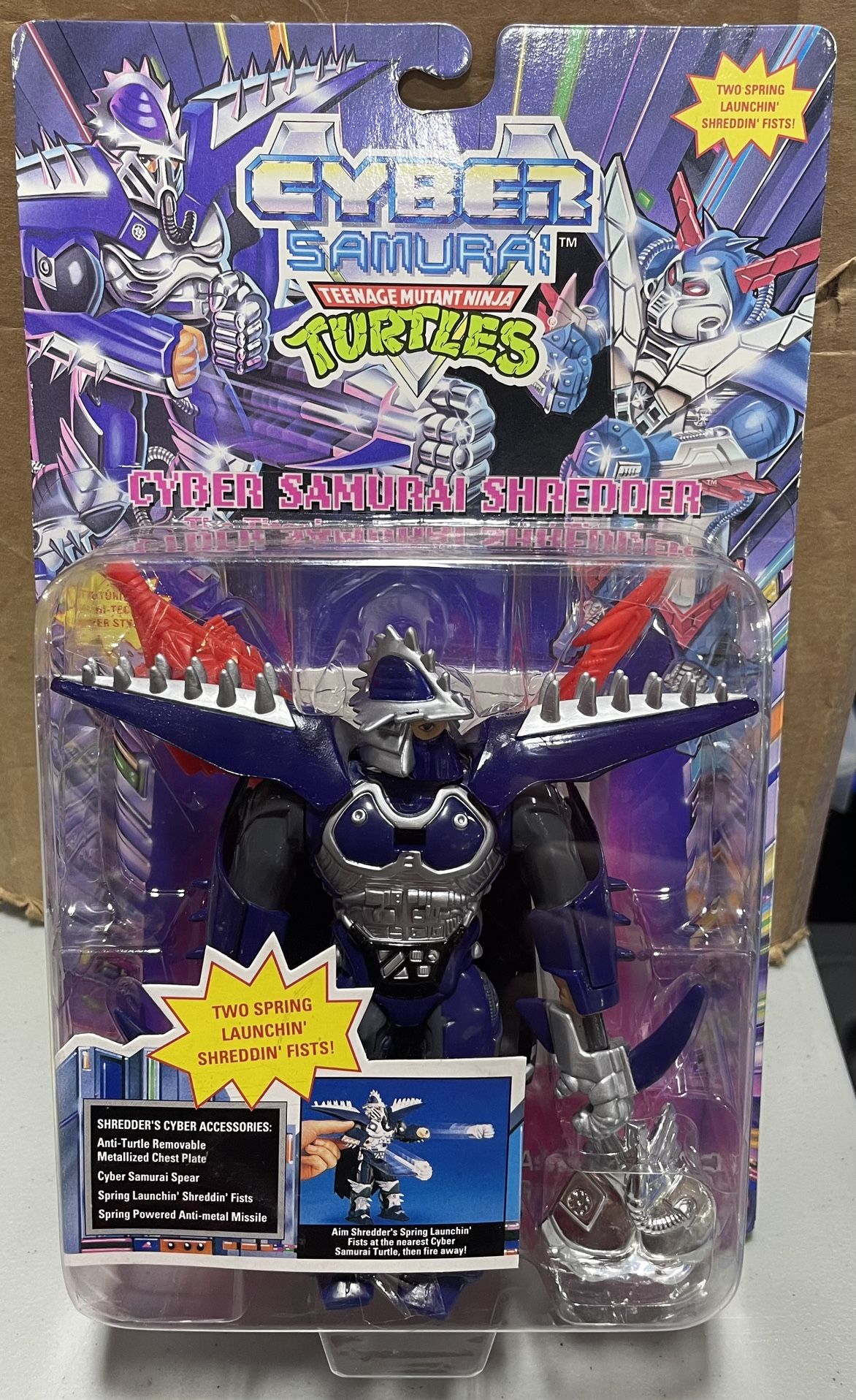 1994 TMNT Cyber Samurai Shredder