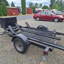 NICE MOTORCYCLE TRAILER FOR SALE