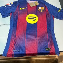 Barcelona Home Jersey Player Version Marcus Rashford #14