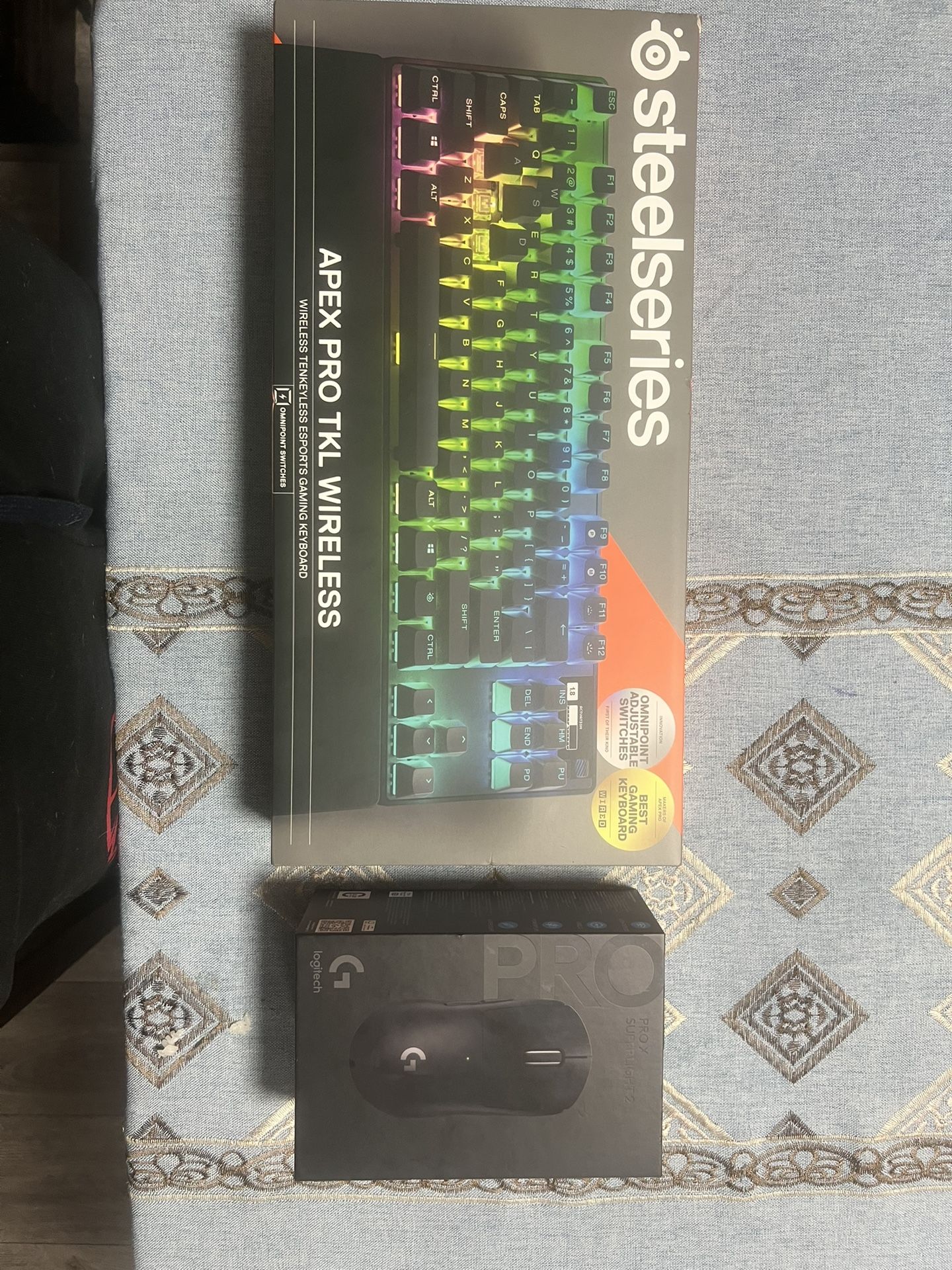 🎮 Brand New SteelSeries Apex Pro TKL Wireless (Gen 3) + Logitech G Pro X Superlight 2 🎮