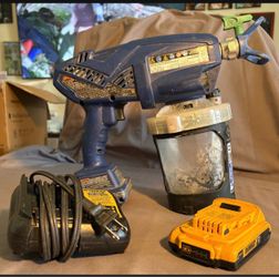 Graco Ultra Paint Spray gun with battery, charger