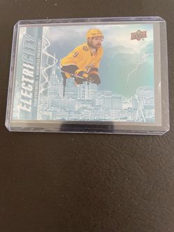2024-25 Upper Deck Series 2 - Electricity Filip Forsberg #EC-2 Predators trading card