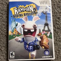 Rayman Raving Rabbids 2 Wii Video Game