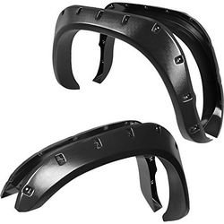 LA Zona Auto Parts 02 to 08 Dodge Ram Fender Flare with Rivets Guardabarros Polvaderas Mud Guard con Remache
