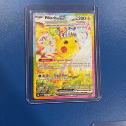 Pikachu ex - 238/191 - SV08: Surging Sparks (SSP) / Umbreon (Master Ball Pattern) - SV: Prismatic Evolutions (PRE) 