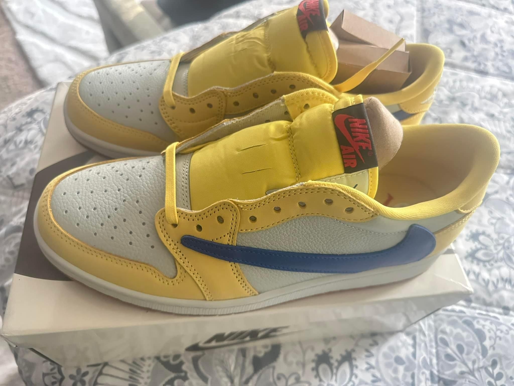 Travis Scott X Air Jordan ‘canary’