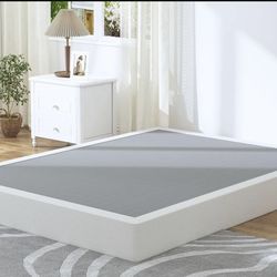 King size 7-inch high profile box spring.
