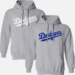 Grey dodgers Hoodie 🔥