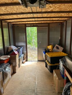 Inside of The tráiler