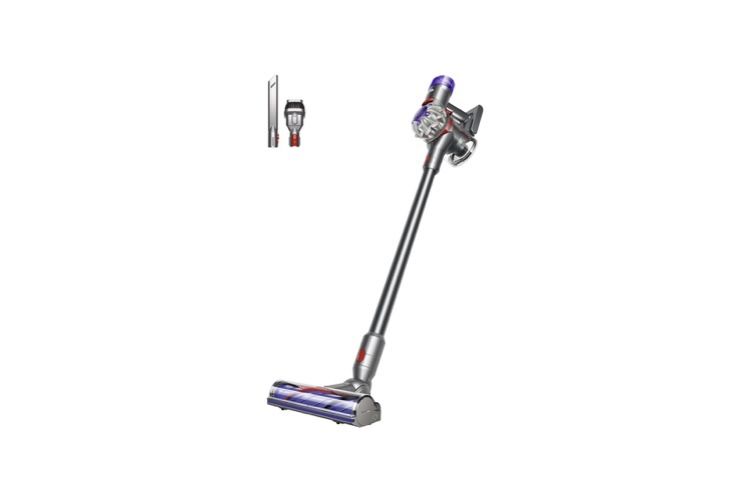 New Dyson V8 Cordless Vacuum, Silver/Nickel  