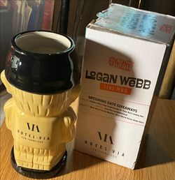 Logan Webb SF Giants Tiki Mug Hotel Via