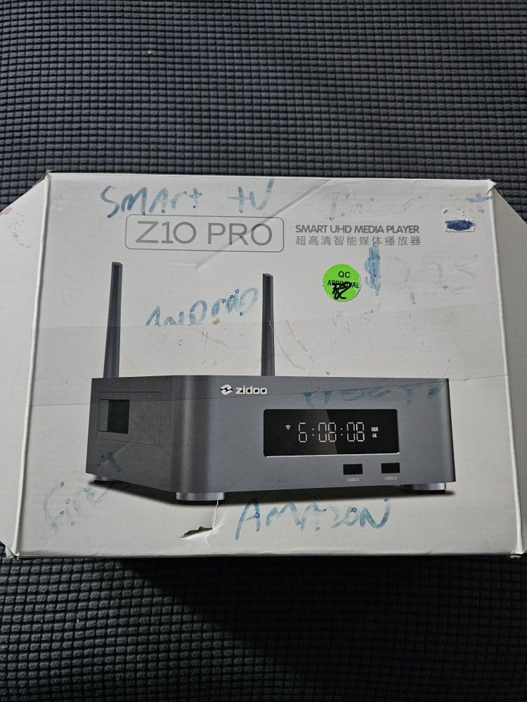 Zidoo Z10 PRO SMART MEDIA PLAYER