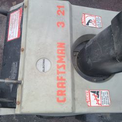 Snow Blower Craftsman Works Good 21" 
