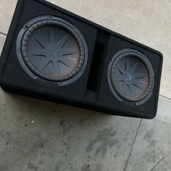 2 12 inch kicker speakers