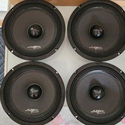 Skar Audio NPX65-4 6.5" 300 Watt 4-Ohm Neodymium Pro
Audio Mid-Range Loudspeaker