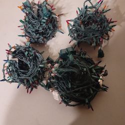 564 mutli color 16-Function String Lights Christmas Green Wire Indoor Outdoor