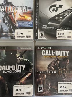 Games Lots (Sale Or Trade)($5.00 Each)