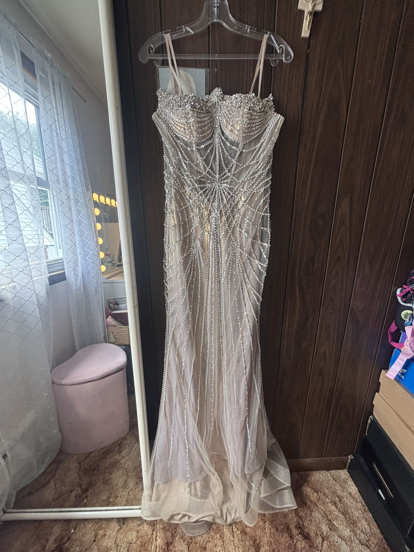 Crème Dress