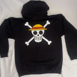 One Piece Anime Luffy Zip Up Jacket 