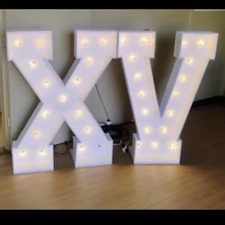 Marquee Letters & Numbers