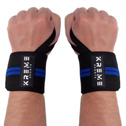 Wrist Wraps for Weightlifting and Workouts (7 colors)