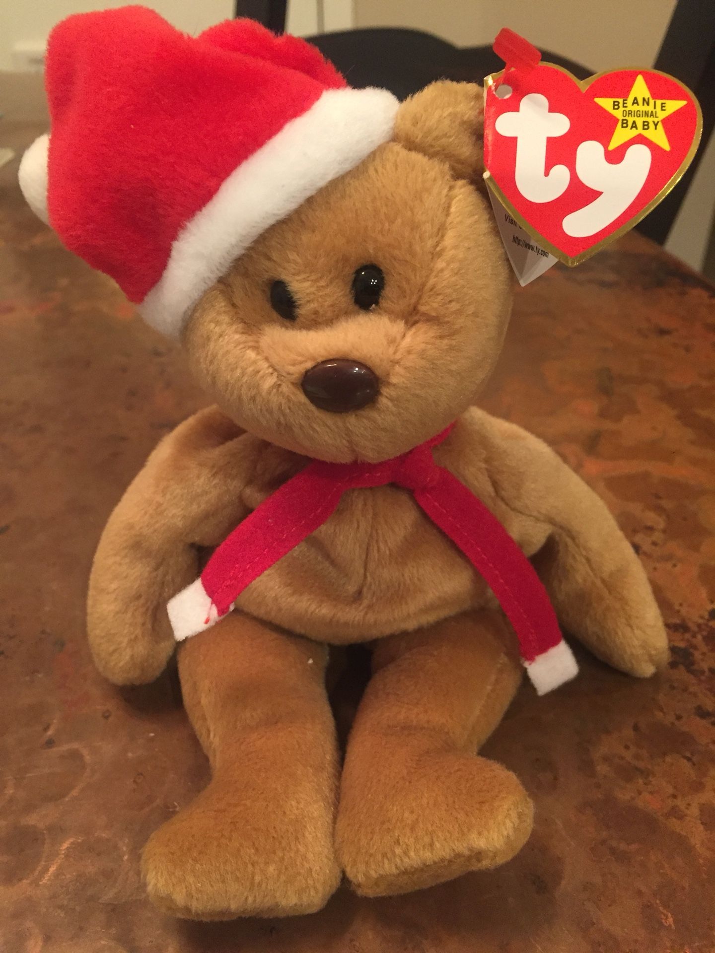 Teddy 1997 retired Beanie Baby with tag errors