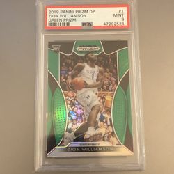 Zion Williamson Prizm Draft Picks PSA9