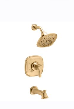 KOHLER Brush Gold, Shower Set