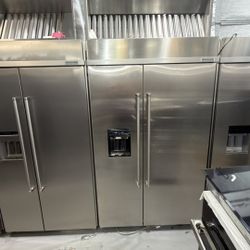 🔥 KitchenAid 48” Built-In Side-by-Side Refrigerator – Model KBSD708MSS00