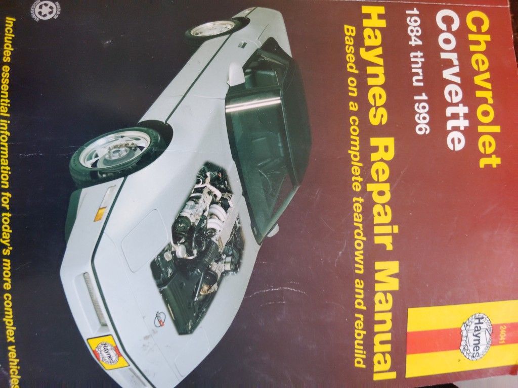 Corvette Repair Book