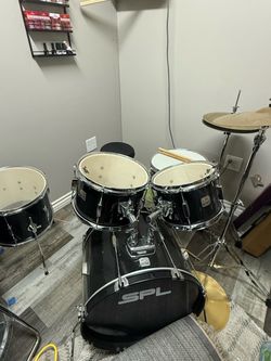 SPL 5-piece Drum set encore complete